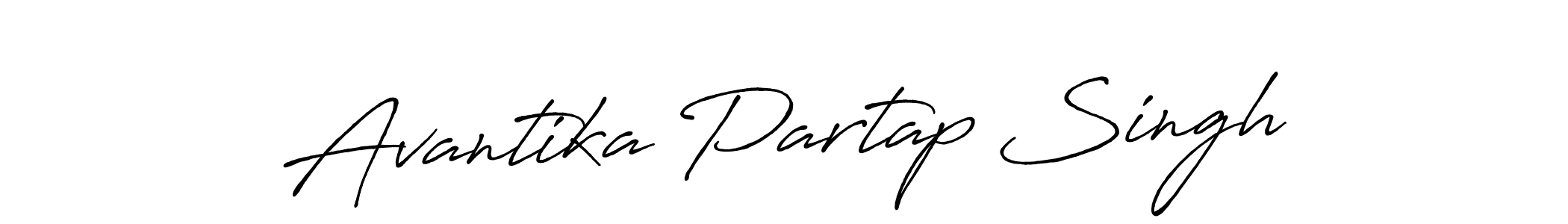 Make a beautiful signature design for name Avantika Partap Singh. Use this online signature maker to create a handwritten signature for free. Avantika Partap Singh signature style 7 images and pictures png
