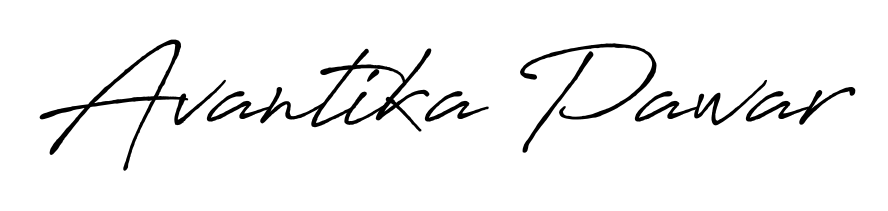 You should practise on your own different ways (Antro_Vectra_Bolder) to write your name (Avantika Pawar) in signature. Don't let someone else do it for you. Avantika Pawar signature style 7 images and pictures png
