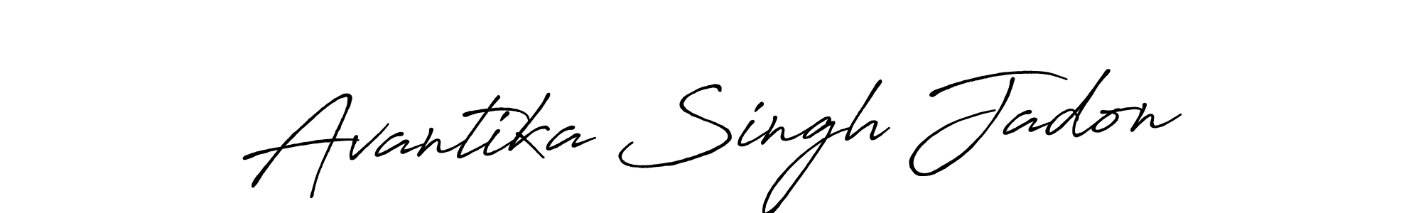 Make a beautiful signature design for name Avantika Singh Jadon. Use this online signature maker to create a handwritten signature for free. Avantika Singh Jadon signature style 7 images and pictures png