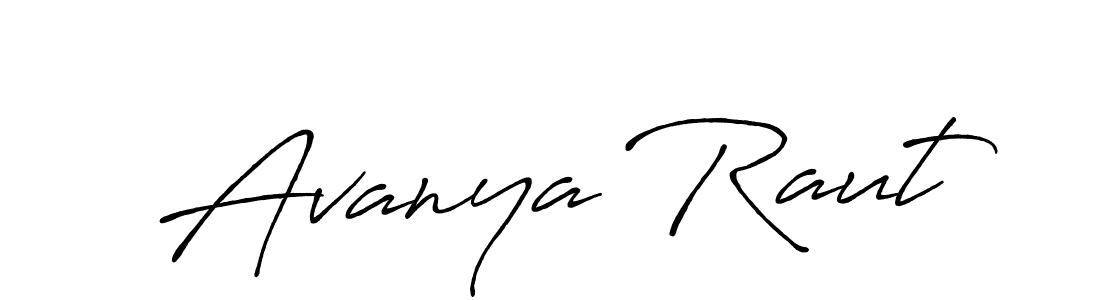 Also You can easily find your signature by using the search form. We will create Avanya Raut name handwritten signature images for you free of cost using Antro_Vectra_Bolder sign style. Avanya Raut signature style 7 images and pictures png