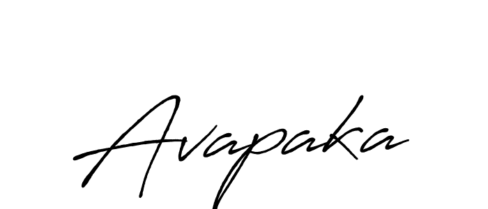 How to make Avapaka signature? Antro_Vectra_Bolder is a professional autograph style. Create handwritten signature for Avapaka name. Avapaka signature style 7 images and pictures png