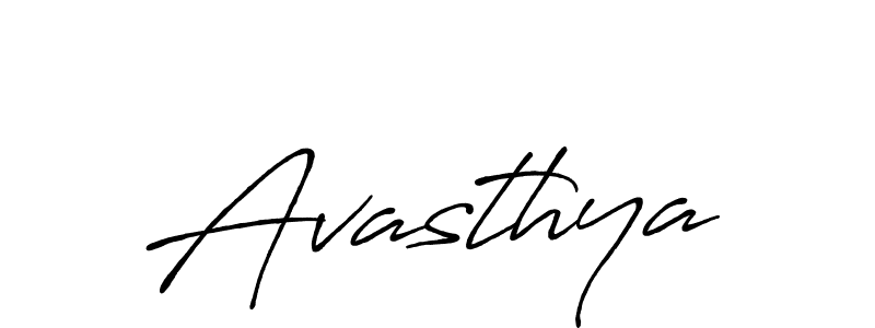Avasthya stylish signature style. Best Handwritten Sign (Antro_Vectra_Bolder) for my name. Handwritten Signature Collection Ideas for my name Avasthya. Avasthya signature style 7 images and pictures png