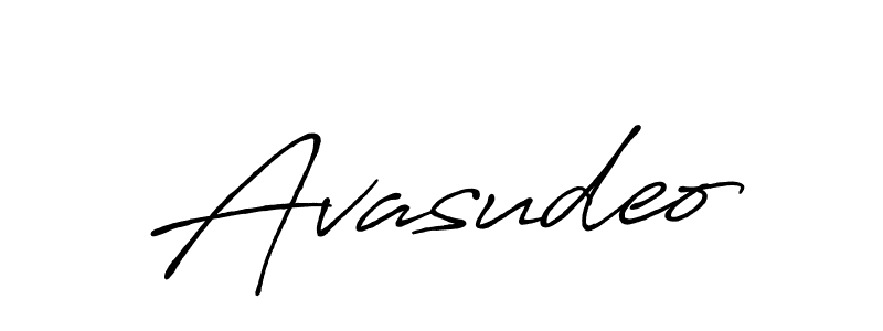Avasudeo stylish signature style. Best Handwritten Sign (Antro_Vectra_Bolder) for my name. Handwritten Signature Collection Ideas for my name Avasudeo. Avasudeo signature style 7 images and pictures png