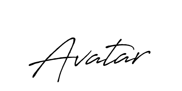 Create a beautiful signature design for name Avatar. With this signature (Antro_Vectra_Bolder) fonts, you can make a handwritten signature for free. Avatar signature style 7 images and pictures png