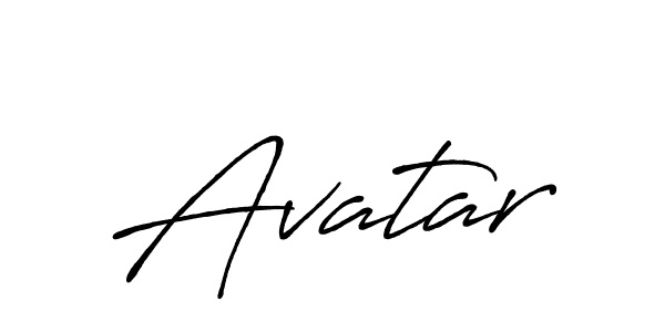 Also we have Avatar name is the best signature style. Create professional handwritten signature collection using Antro_Vectra_Bolder autograph style. Avatar signature style 7 images and pictures png