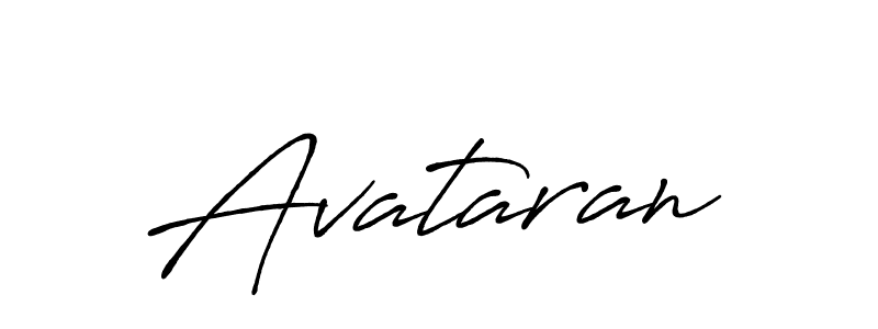 How to make Avataran name signature. Use Antro_Vectra_Bolder style for creating short signs online. This is the latest handwritten sign. Avataran signature style 7 images and pictures png