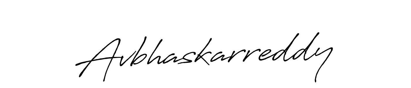 Antro_Vectra_Bolder is a professional signature style that is perfect for those who want to add a touch of class to their signature. It is also a great choice for those who want to make their signature more unique. Get Avbhaskarreddy name to fancy signature for free. Avbhaskarreddy signature style 7 images and pictures png
