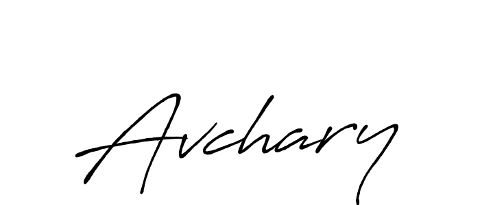 Also we have Avchary name is the best signature style. Create professional handwritten signature collection using Antro_Vectra_Bolder autograph style. Avchary signature style 7 images and pictures png