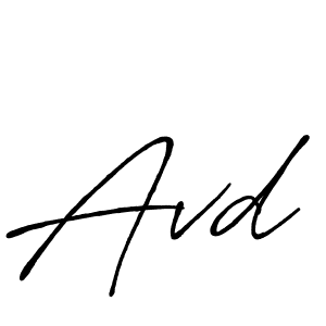 Similarly Antro_Vectra_Bolder is the best handwritten signature design. Signature creator online .You can use it as an online autograph creator for name Avd. Avd signature style 7 images and pictures png