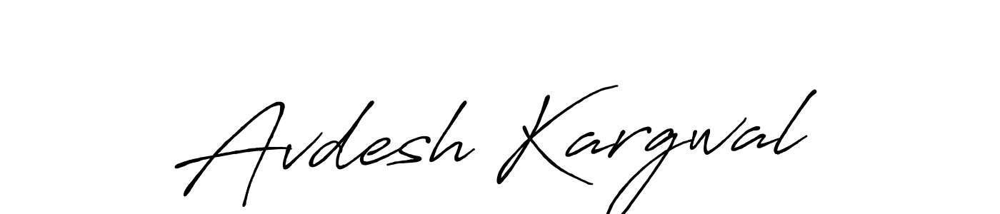 The best way (Antro_Vectra_Bolder) to make a short signature is to pick only two or three words in your name. The name Avdesh Kargwal include a total of six letters. For converting this name. Avdesh Kargwal signature style 7 images and pictures png