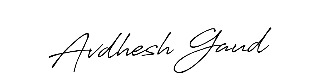 Make a short Avdhesh Gaud signature style. Manage your documents anywhere anytime using Antro_Vectra_Bolder. Create and add eSignatures, submit forms, share and send files easily. Avdhesh Gaud signature style 7 images and pictures png