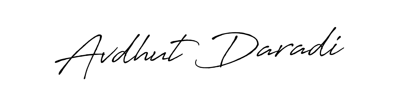 Best and Professional Signature Style for Avdhut Daradi. Antro_Vectra_Bolder Best Signature Style Collection. Avdhut Daradi signature style 7 images and pictures png