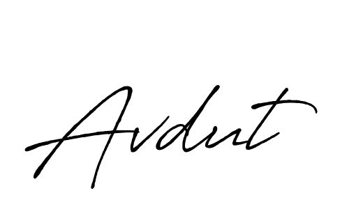 Here are the top 10 professional signature styles for the name Avdut. These are the best autograph styles you can use for your name. Avdut signature style 7 images and pictures png