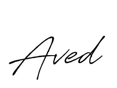 Also we have Aved name is the best signature style. Create professional handwritten signature collection using Antro_Vectra_Bolder autograph style. Aved signature style 7 images and pictures png