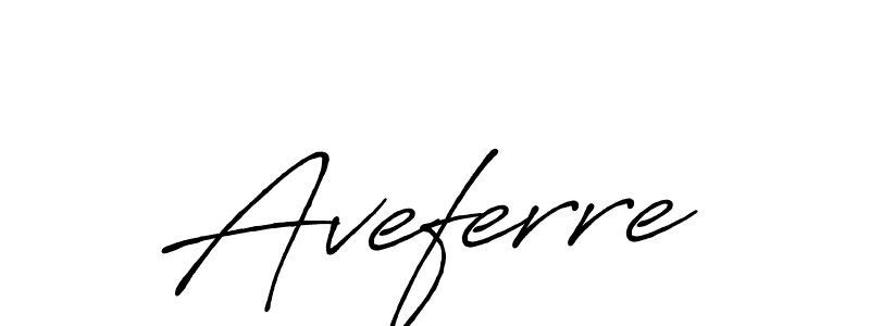 How to make Aveferre name signature. Use Antro_Vectra_Bolder style for creating short signs online. This is the latest handwritten sign. Aveferre signature style 7 images and pictures png