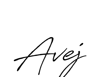 How to make Avej signature? Antro_Vectra_Bolder is a professional autograph style. Create handwritten signature for Avej name. Avej signature style 7 images and pictures png