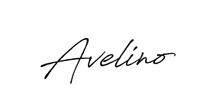 Create a beautiful signature design for name Avelino. With this signature (Antro_Vectra_Bolder) fonts, you can make a handwritten signature for free. Avelino signature style 7 images and pictures png