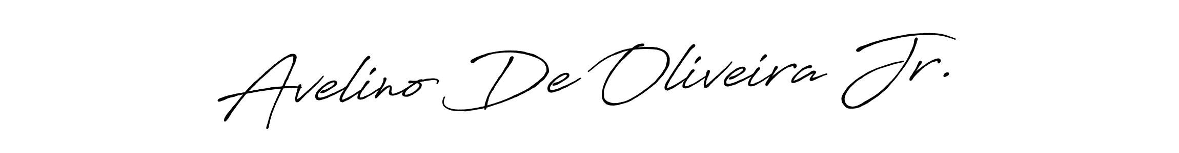 Create a beautiful signature design for name Avelino De Oliveira Jr.. With this signature (Antro_Vectra_Bolder) fonts, you can make a handwritten signature for free. Avelino De Oliveira Jr. signature style 7 images and pictures png