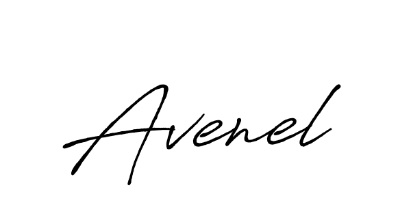 Design your own signature with our free online signature maker. With this signature software, you can create a handwritten (Antro_Vectra_Bolder) signature for name Avenel. Avenel signature style 7 images and pictures png