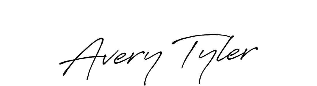 Design your own signature with our free online signature maker. With this signature software, you can create a handwritten (Antro_Vectra_Bolder) signature for name Avery Tyler. Avery Tyler signature style 7 images and pictures png