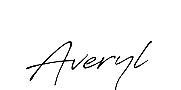 How to make Averyl signature? Antro_Vectra_Bolder is a professional autograph style. Create handwritten signature for Averyl name. Averyl signature style 7 images and pictures png