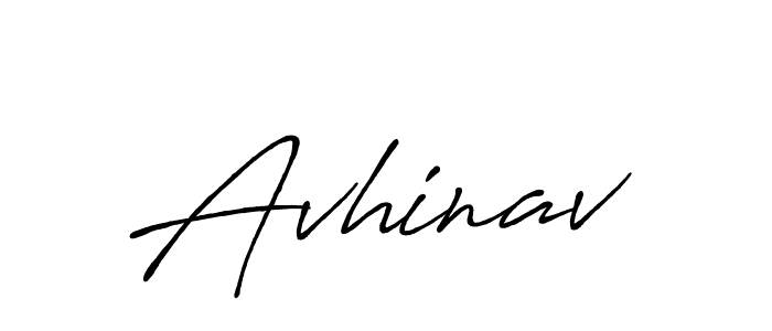 How to make Avhinav signature? Antro_Vectra_Bolder is a professional autograph style. Create handwritten signature for Avhinav name. Avhinav signature style 7 images and pictures png