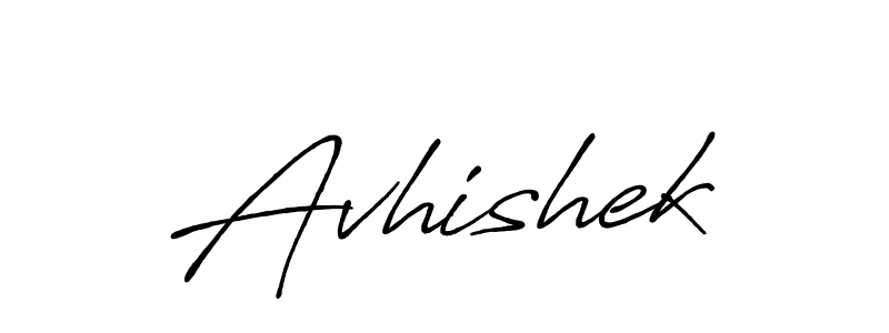 Also we have Avhishek name is the best signature style. Create professional handwritten signature collection using Antro_Vectra_Bolder autograph style. Avhishek signature style 7 images and pictures png