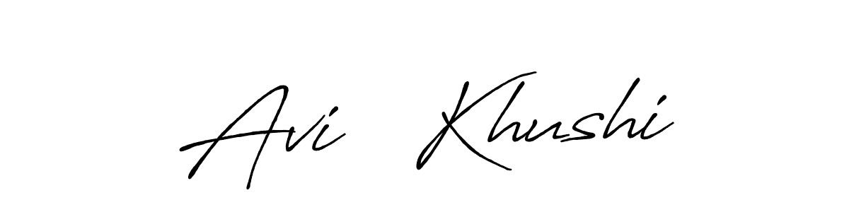 See photos of Avi   Khushi official signature by Spectra . Check more albums & portfolios. Read reviews & check more about Antro_Vectra_Bolder font. Avi   Khushi signature style 7 images and pictures png