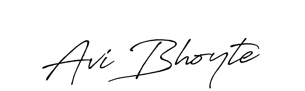 Make a short Avi Bhoyte signature style. Manage your documents anywhere anytime using Antro_Vectra_Bolder. Create and add eSignatures, submit forms, share and send files easily. Avi Bhoyte signature style 7 images and pictures png