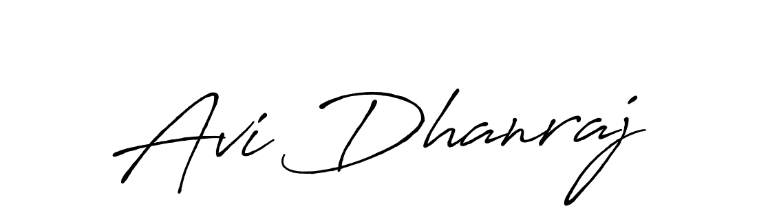 Make a short Avi Dhanraj signature style. Manage your documents anywhere anytime using Antro_Vectra_Bolder. Create and add eSignatures, submit forms, share and send files easily. Avi Dhanraj signature style 7 images and pictures png