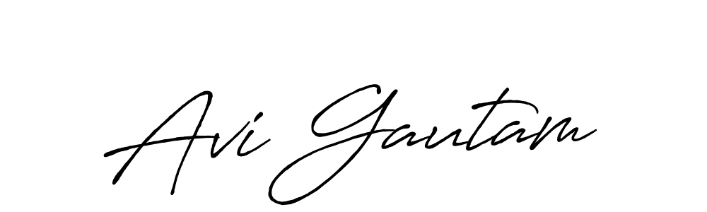 How to Draw Avi Gautam signature style? Antro_Vectra_Bolder is a latest design signature styles for name Avi Gautam. Avi Gautam signature style 7 images and pictures png