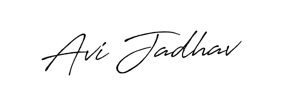 You should practise on your own different ways (Antro_Vectra_Bolder) to write your name (Avi Jadhav) in signature. don't let someone else do it for you. Avi Jadhav signature style 7 images and pictures png