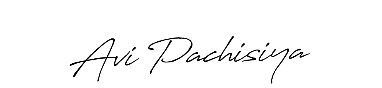 Also You can easily find your signature by using the search form. We will create Avi Pachisiya name handwritten signature images for you free of cost using Antro_Vectra_Bolder sign style. Avi Pachisiya signature style 7 images and pictures png