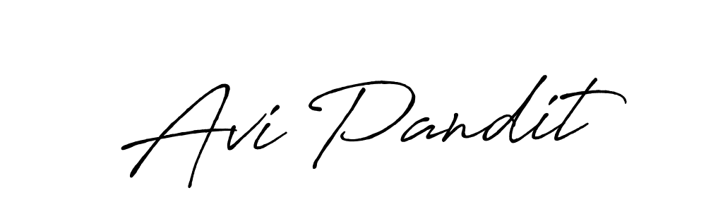 It looks lik you need a new signature style for name Avi Pandit. Design unique handwritten (Antro_Vectra_Bolder) signature with our free signature maker in just a few clicks. Avi Pandit signature style 7 images and pictures png