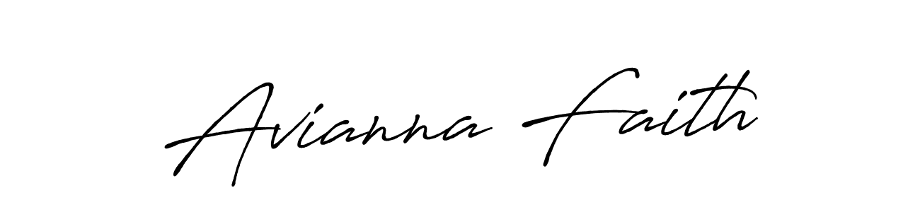 You can use this online signature creator to create a handwritten signature for the name Avianna Faith. This is the best online autograph maker. Avianna Faith signature style 7 images and pictures png