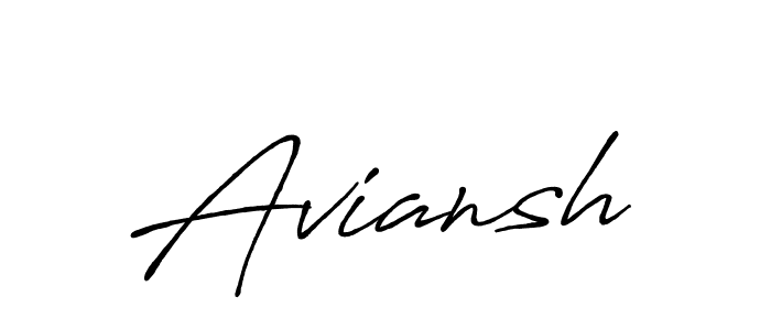 Also You can easily find your signature by using the search form. We will create Aviansh name handwritten signature images for you free of cost using Antro_Vectra_Bolder sign style. Aviansh signature style 7 images and pictures png