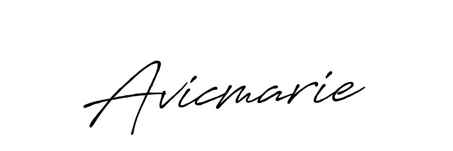 Also You can easily find your signature by using the search form. We will create Avicmarie name handwritten signature images for you free of cost using Antro_Vectra_Bolder sign style. Avicmarie signature style 7 images and pictures png