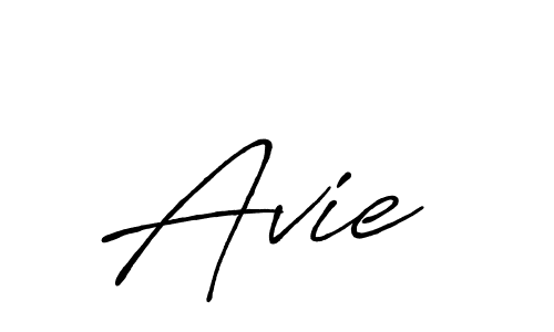 How to make Avie  signature? Antro_Vectra_Bolder is a professional autograph style. Create handwritten signature for Avie  name. Avie  signature style 7 images and pictures png