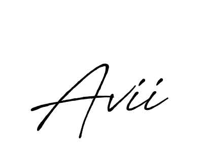 The best way (Antro_Vectra_Bolder) to make a short signature is to pick only two or three words in your name. The name Avii include a total of six letters. For converting this name. Avii signature style 7 images and pictures png