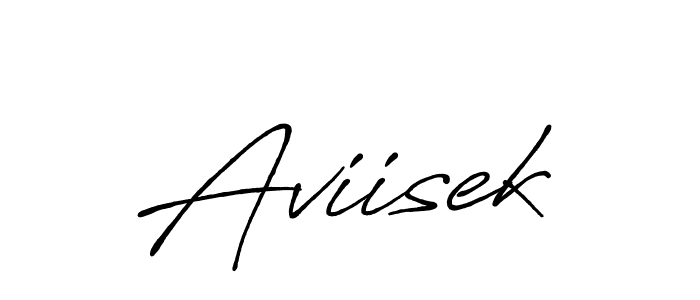 The best way (Antro_Vectra_Bolder) to make a short signature is to pick only two or three words in your name. The name Aviisek include a total of six letters. For converting this name. Aviisek signature style 7 images and pictures png