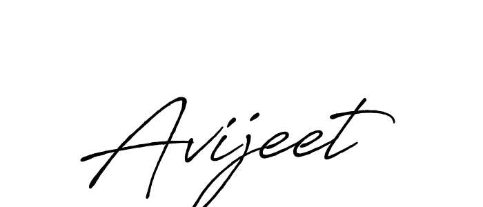 Design your own signature with our free online signature maker. With this signature software, you can create a handwritten (Antro_Vectra_Bolder) signature for name Avijeet. Avijeet signature style 7 images and pictures png