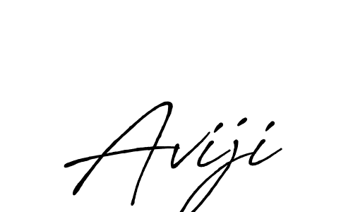 Aviji stylish signature style. Best Handwritten Sign (Antro_Vectra_Bolder) for my name. Handwritten Signature Collection Ideas for my name Aviji. Aviji signature style 7 images and pictures png