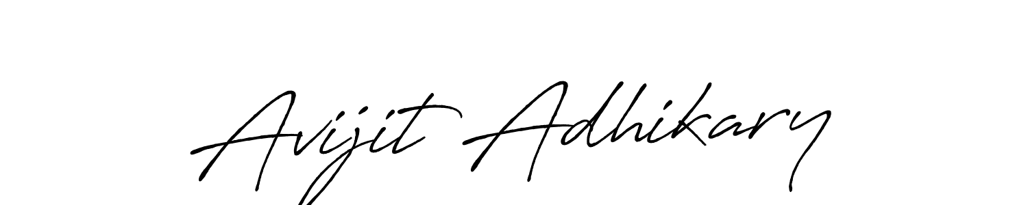 This is the best signature style for the Avijit Adhikary name. Also you like these signature font (Antro_Vectra_Bolder). Mix name signature. Avijit Adhikary signature style 7 images and pictures png