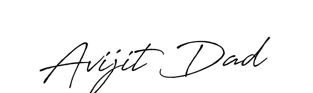 The best way (Antro_Vectra_Bolder) to make a short signature is to pick only two or three words in your name. The name Avijit Dad include a total of six letters. For converting this name. Avijit Dad signature style 7 images and pictures png