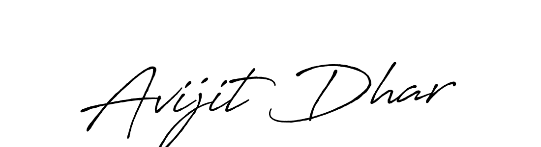 How to Draw Avijit Dhar signature style? Antro_Vectra_Bolder is a latest design signature styles for name Avijit Dhar. Avijit Dhar signature style 7 images and pictures png