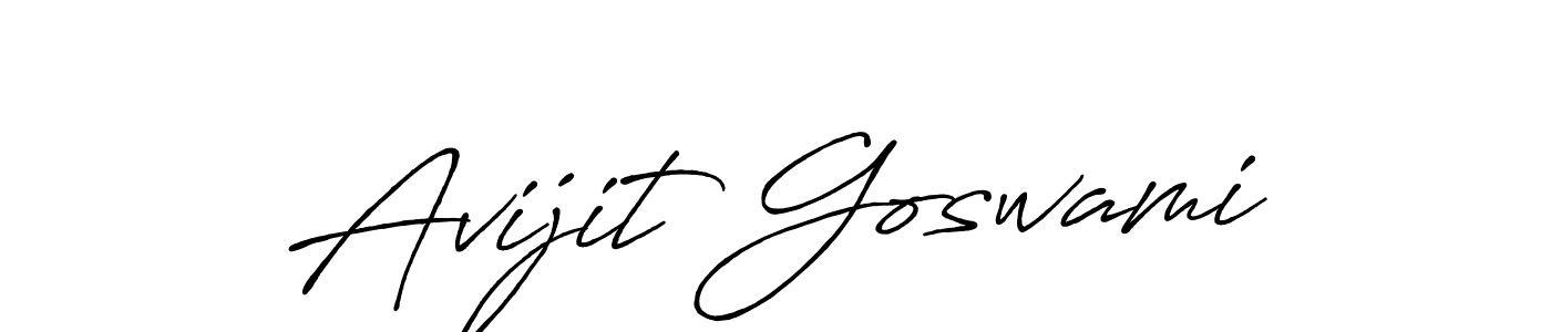 Once you've used our free online signature maker to create your best signature Antro_Vectra_Bolder style, it's time to enjoy all of the benefits that Avijit Goswami name signing documents. Avijit Goswami signature style 7 images and pictures png