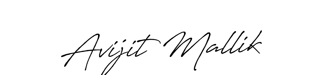 The best way (Antro_Vectra_Bolder) to make a short signature is to pick only two or three words in your name. The name Avijit Mallik include a total of six letters. For converting this name. Avijit Mallik signature style 7 images and pictures png