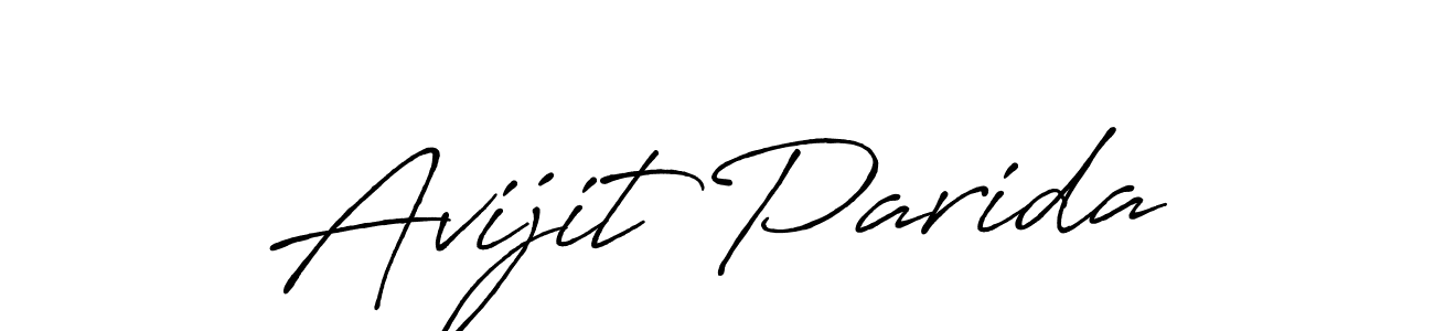 This is the best signature style for the Avijit Parida name. Also you like these signature font (Antro_Vectra_Bolder). Mix name signature. Avijit Parida signature style 7 images and pictures png