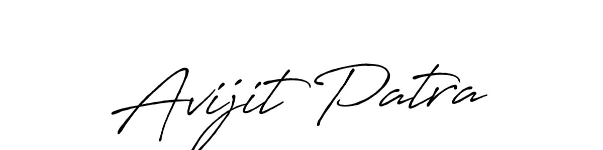 Design your own signature with our free online signature maker. With this signature software, you can create a handwritten (Antro_Vectra_Bolder) signature for name Avijit Patra. Avijit Patra signature style 7 images and pictures png