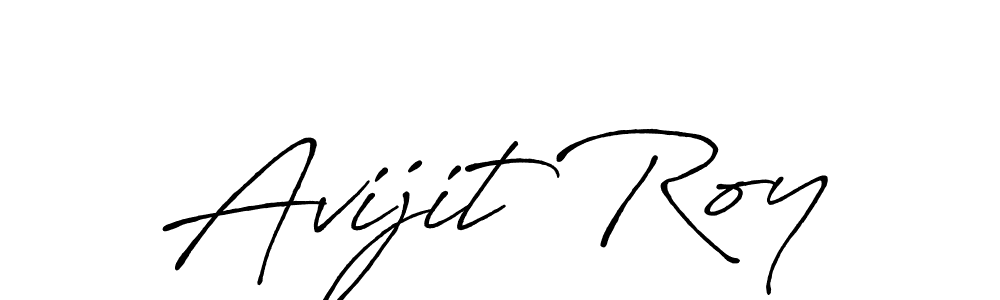 Create a beautiful signature design for name Avijit Roy. With this signature (Antro_Vectra_Bolder) fonts, you can make a handwritten signature for free. Avijit Roy signature style 7 images and pictures png